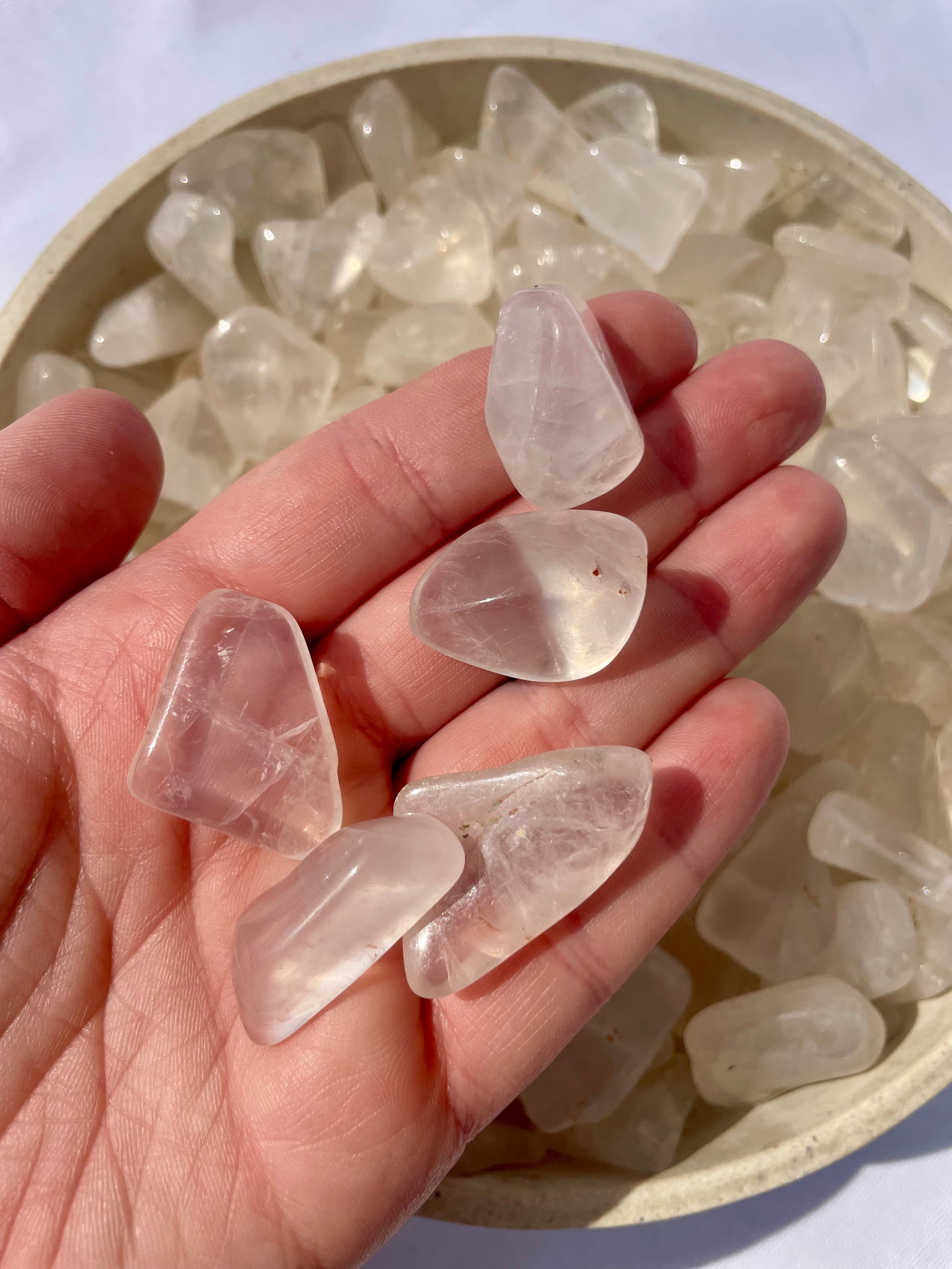 Moon Opal Girasol Tumble Stone