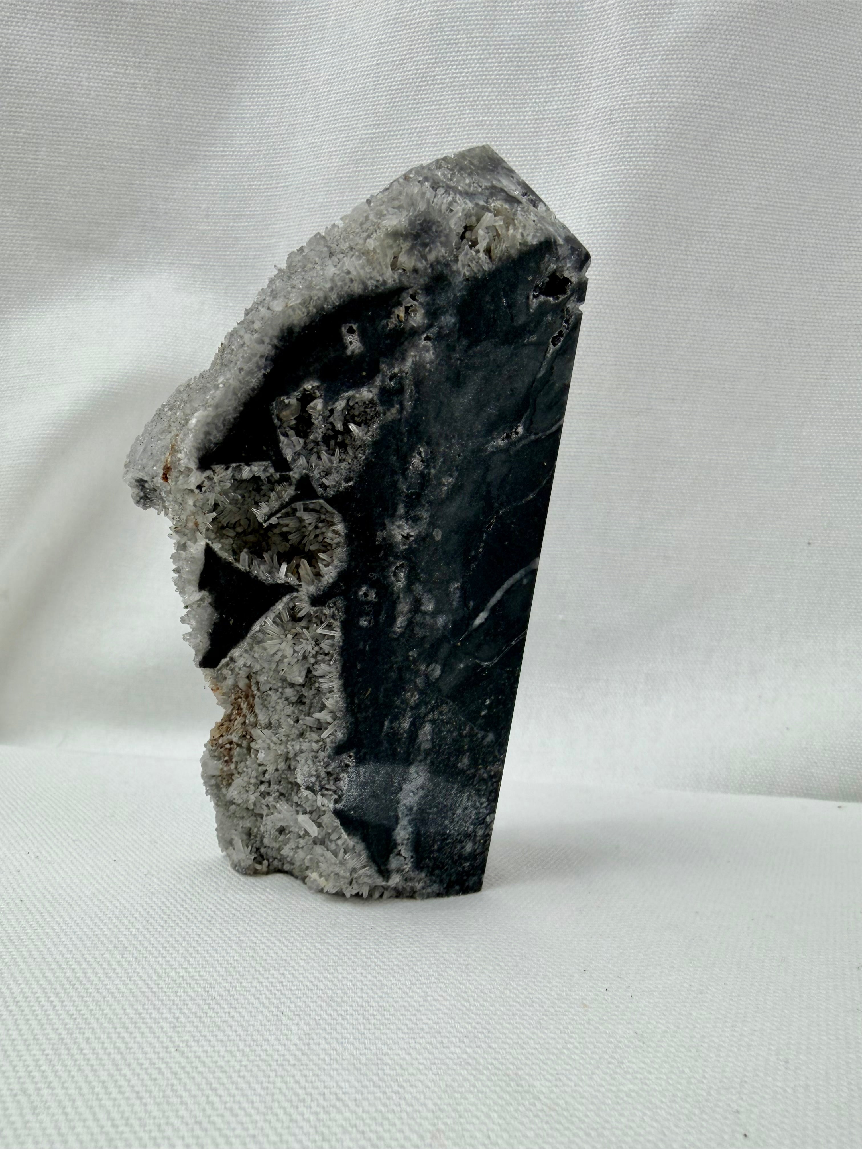 Quartz on Chalcedony Tower