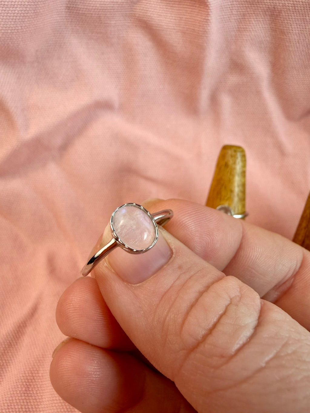 Moonstone Sterling Silver Ring