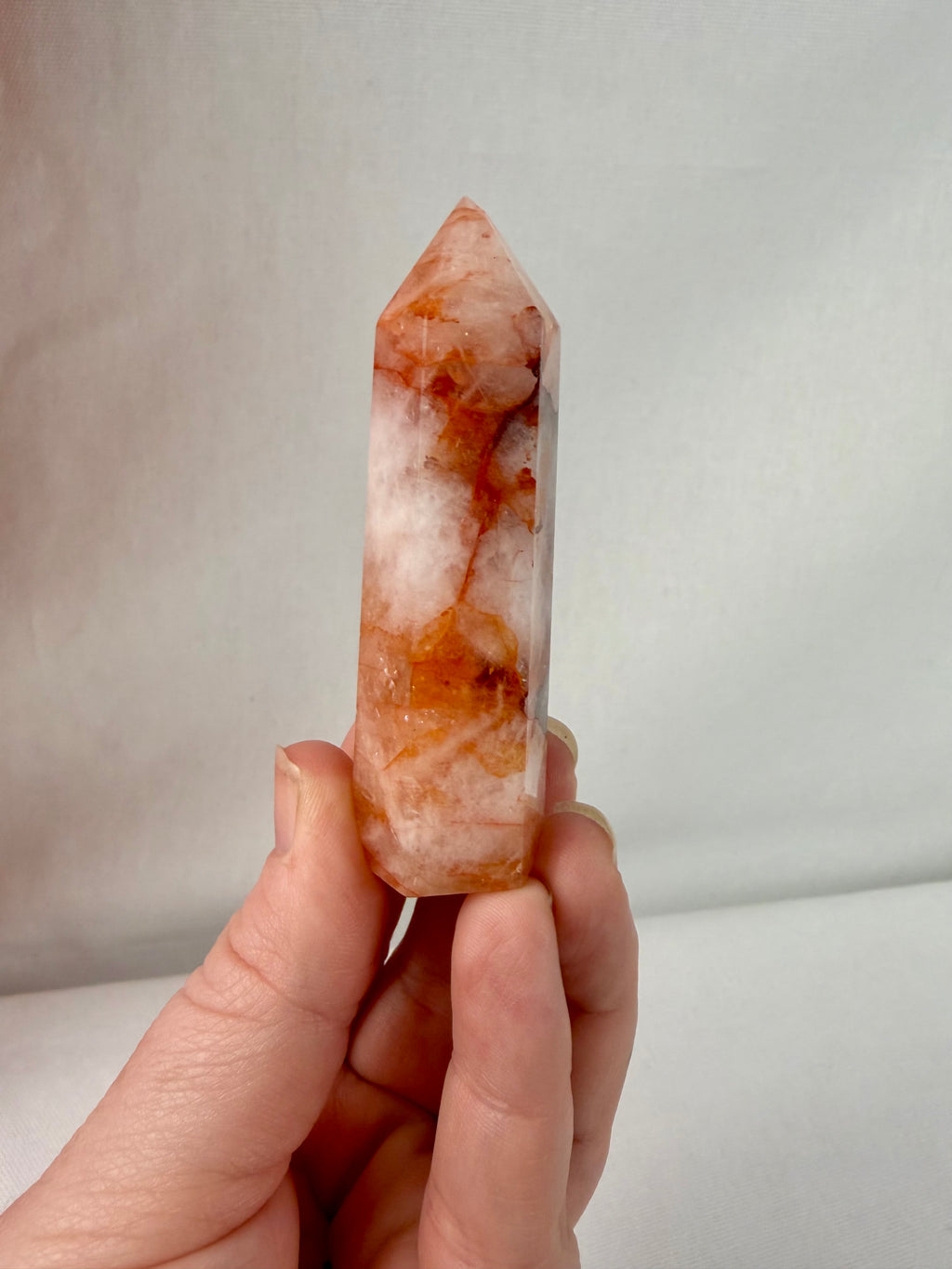 Fire Quartz | Hematoid Quartz Tower