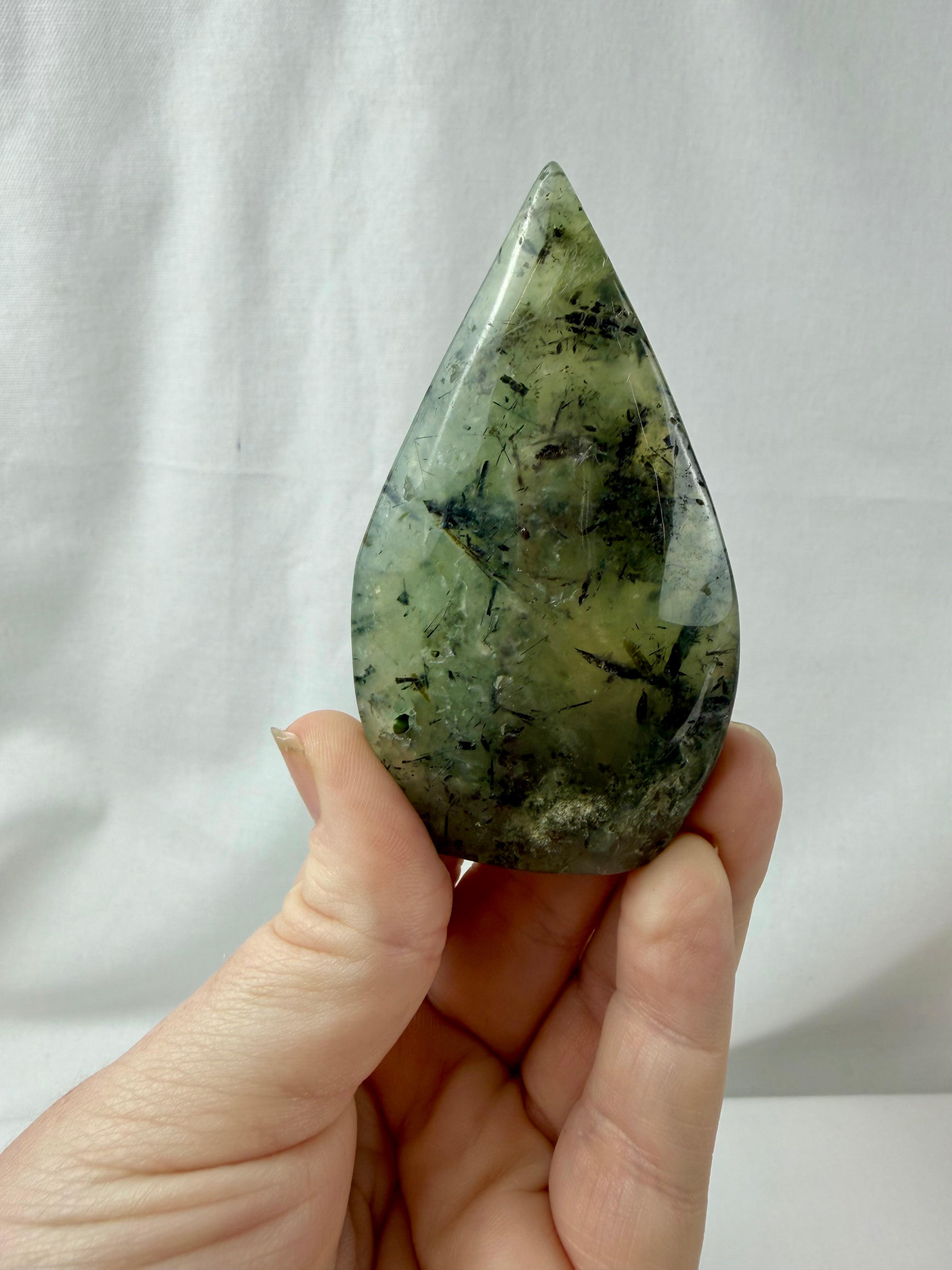 Prehnite Flames