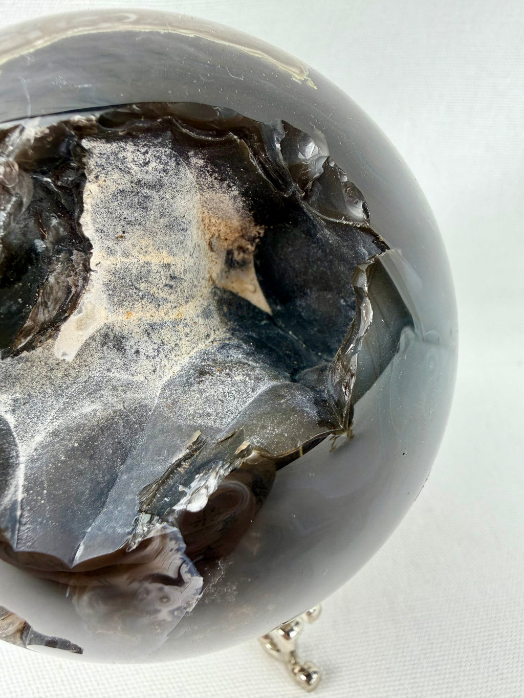 Volcano Agate Sphere || 1.22kgs
