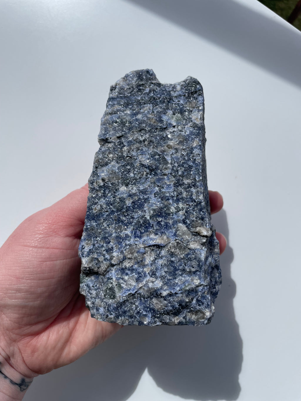 Sodalite Rough Standing Chunk