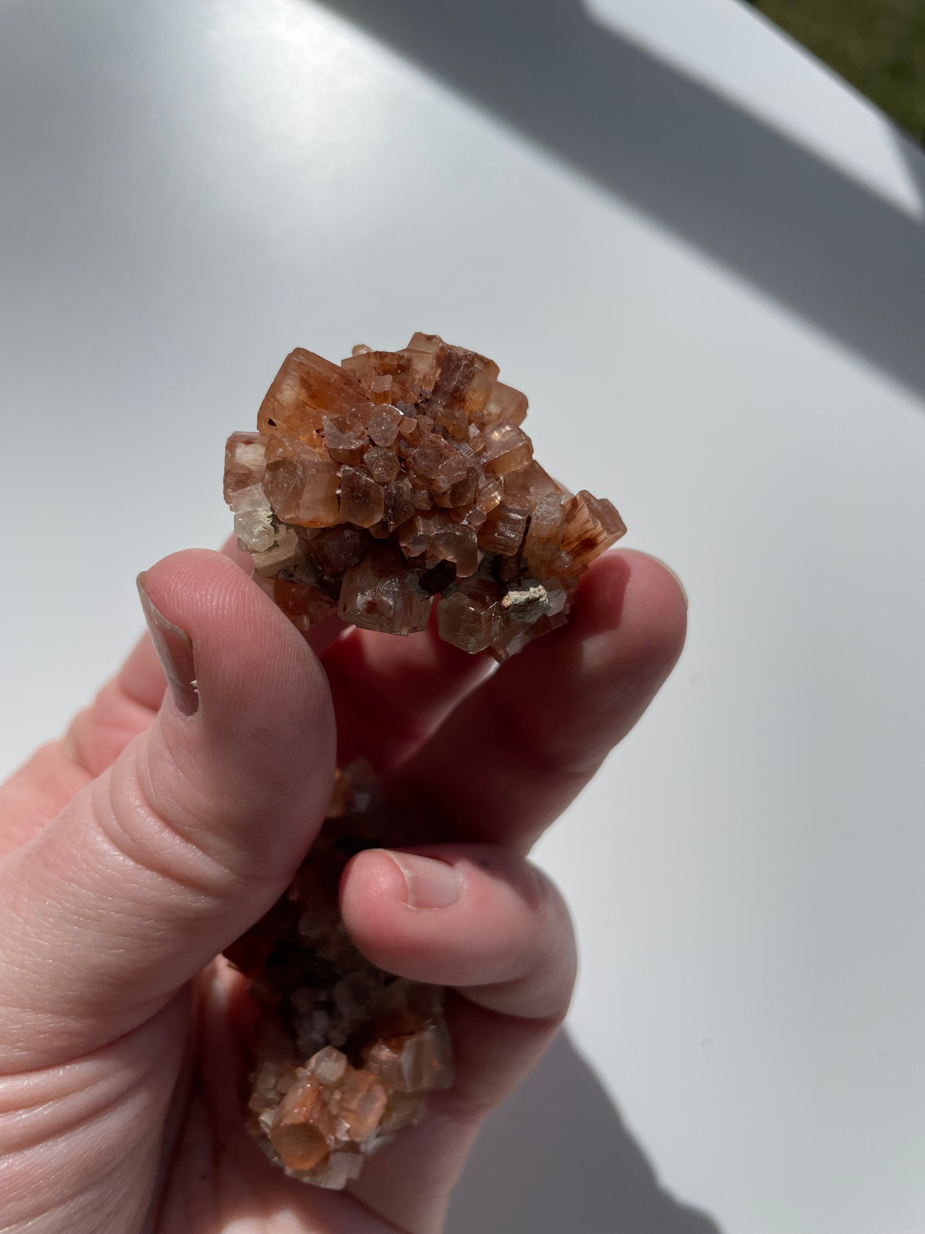 Aragonite Sputnik Cluster
