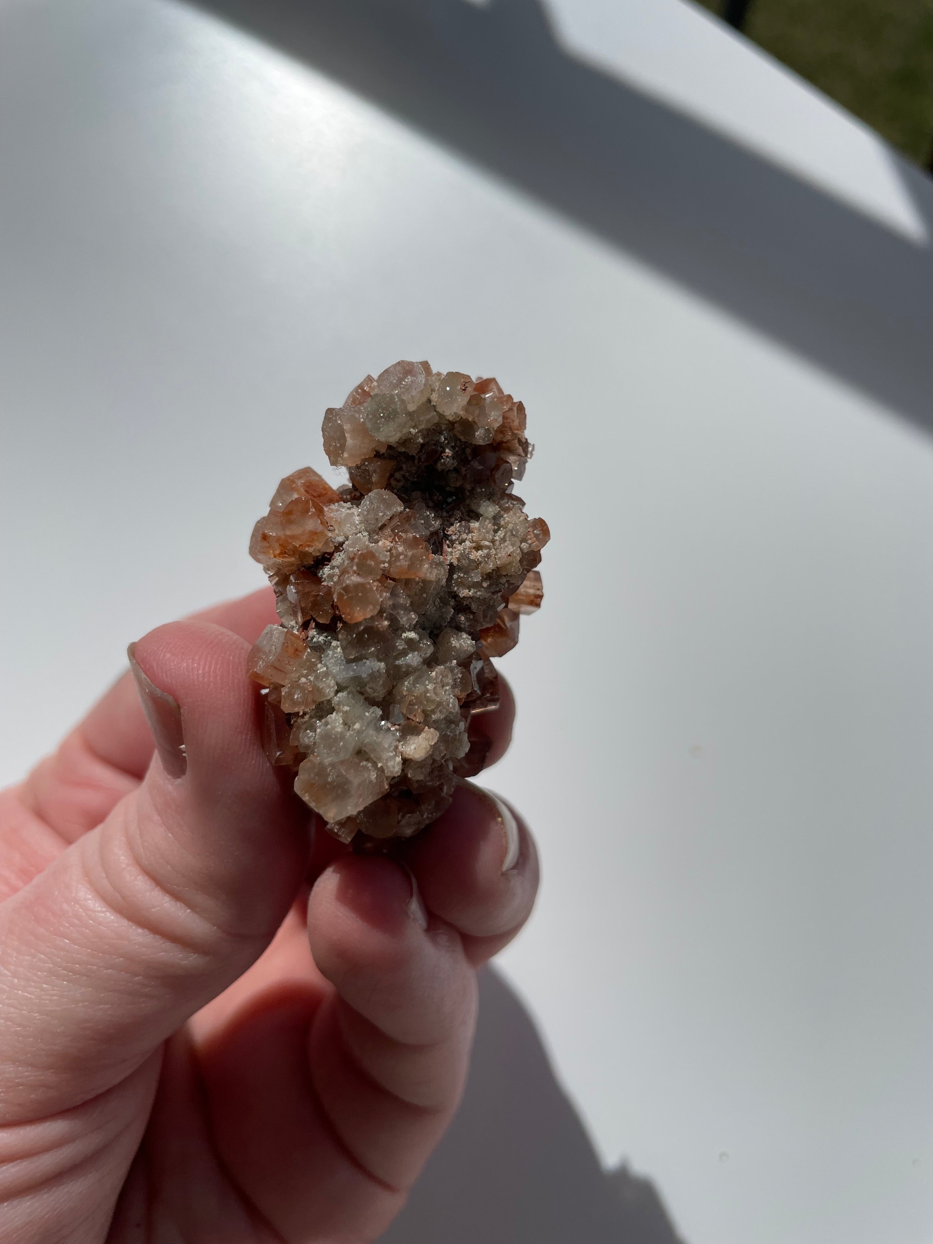 Aragonite Sputnik Cluster