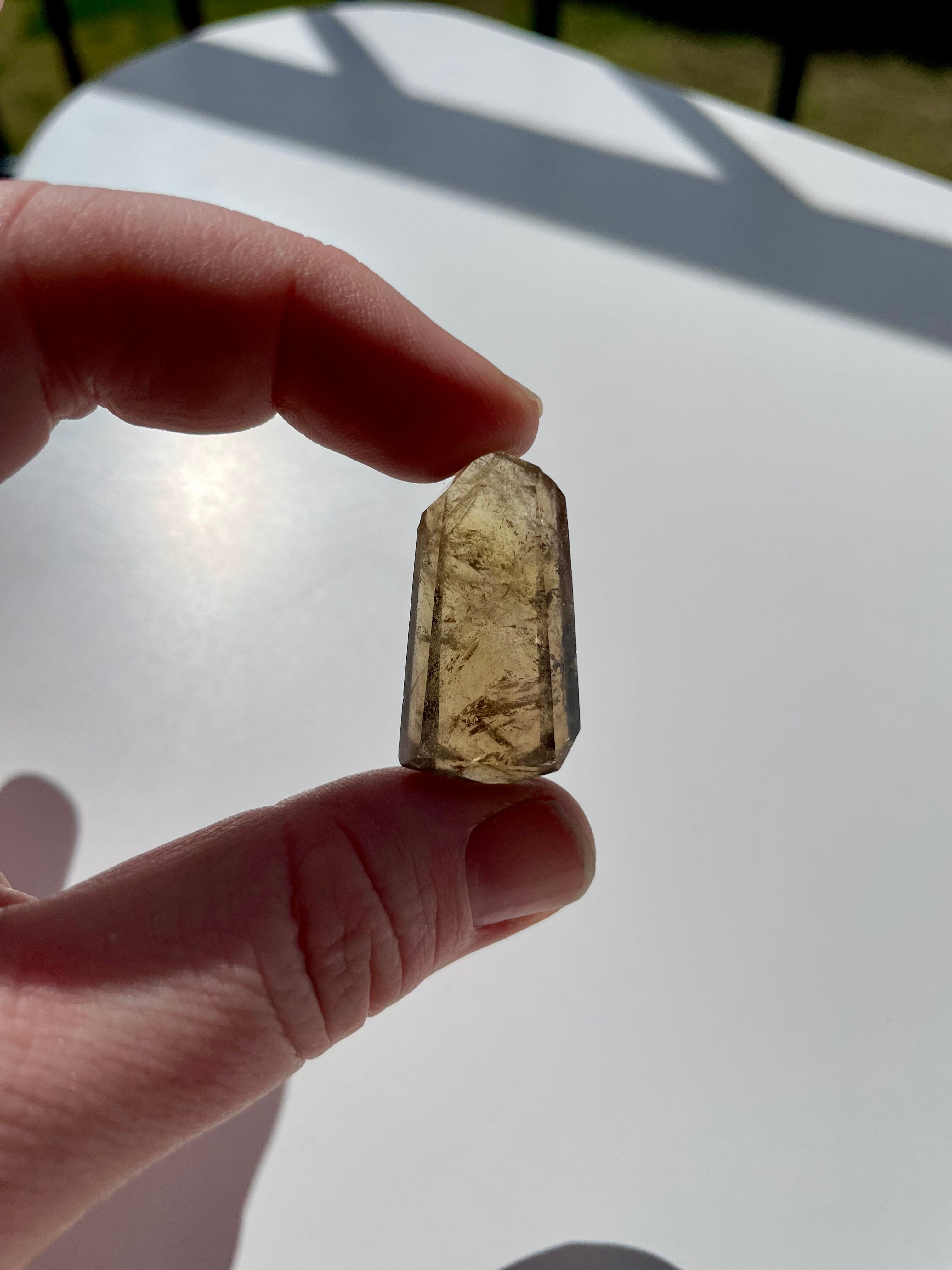 Natural Citrine (B) || The Crystal Necklace Bar