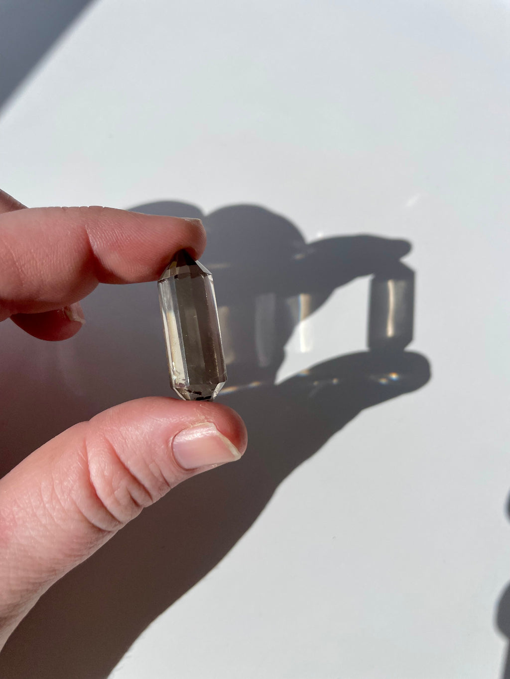 Smoky Quartz Vogel (B) || The Crystal Necklace Bar