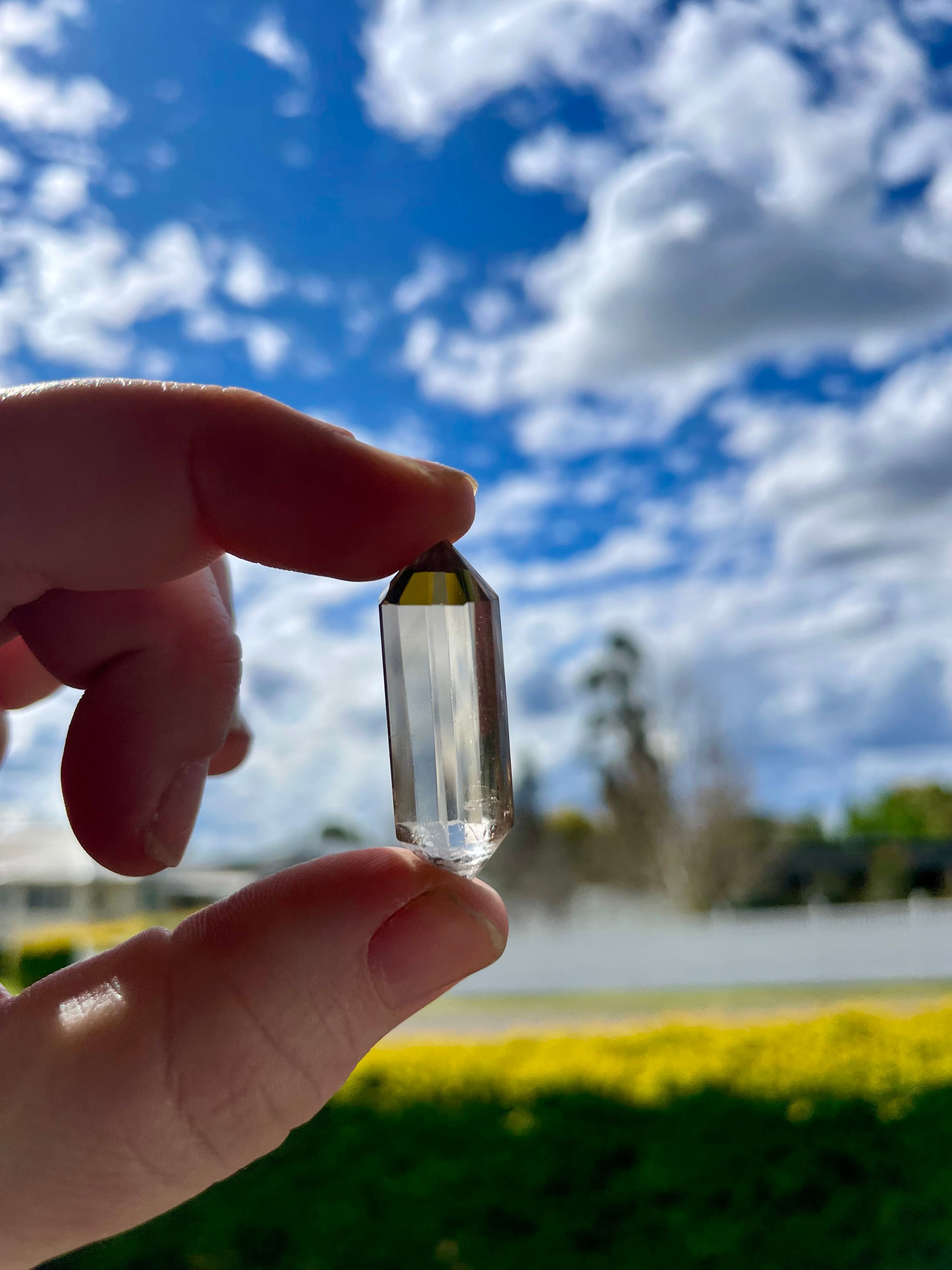 Smoky Quartz Vogel (B) || The Crystal Necklace Bar