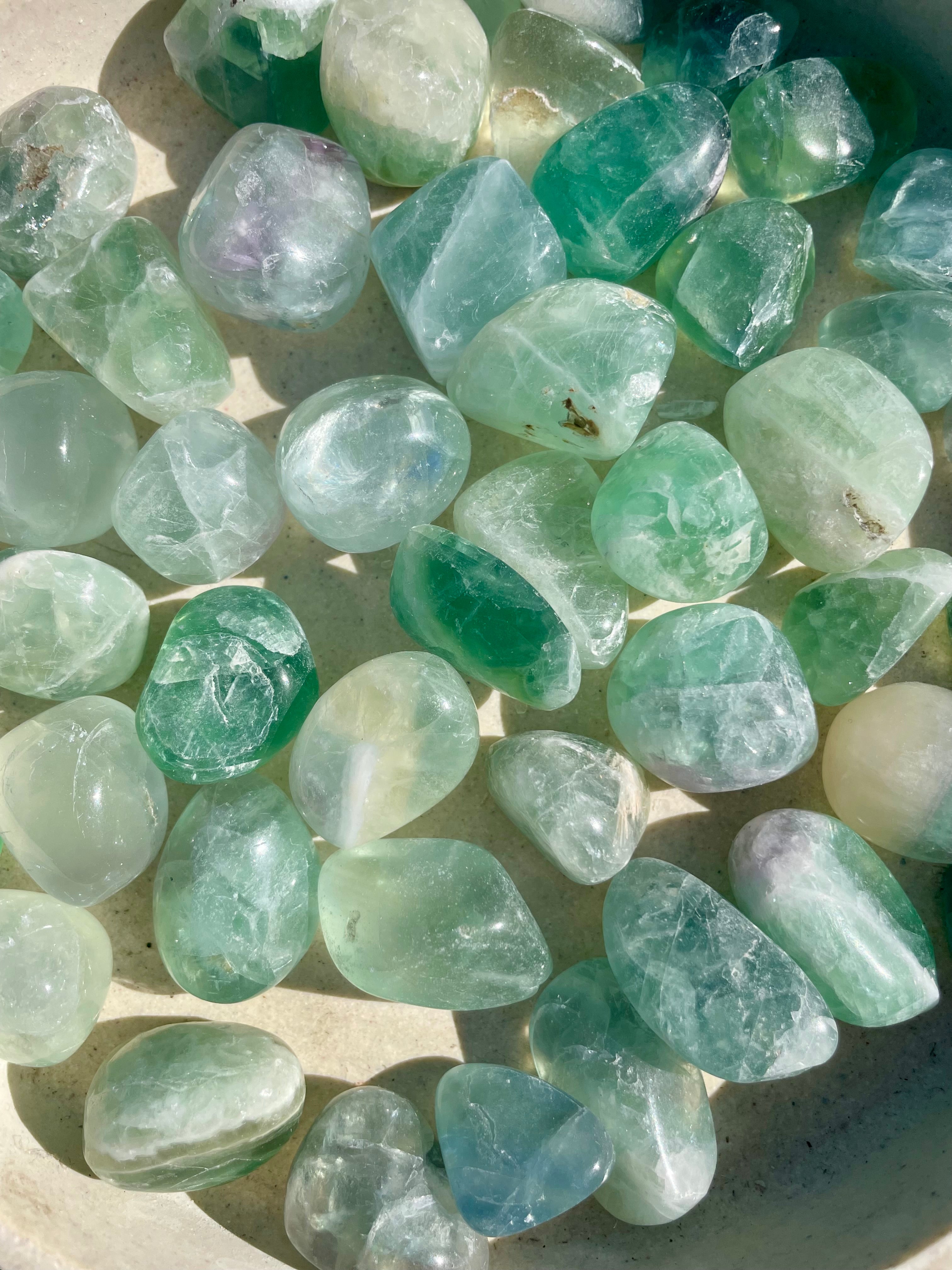 Fluorite Tumble Stone