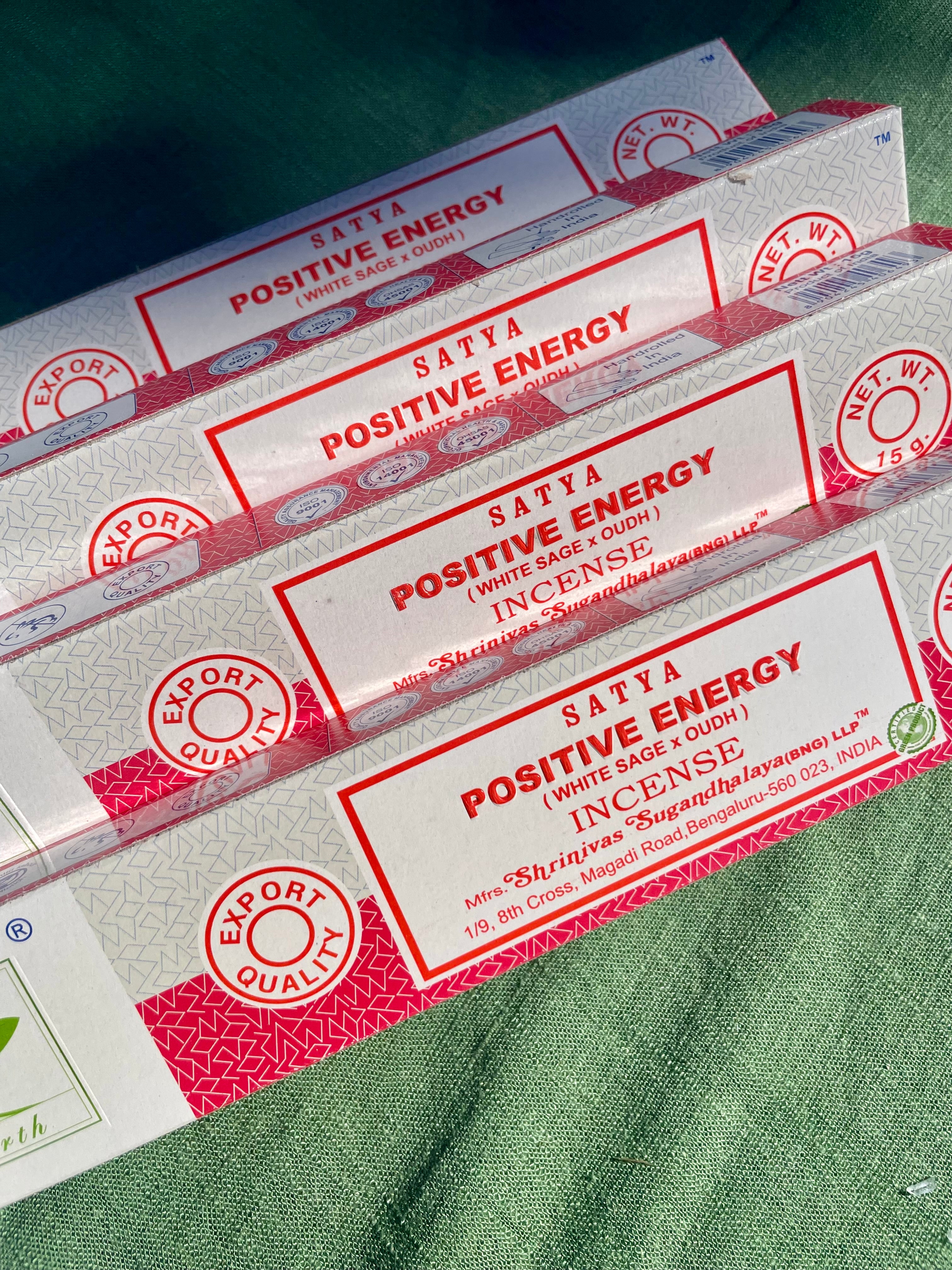 Satya Incense || Positive Energy