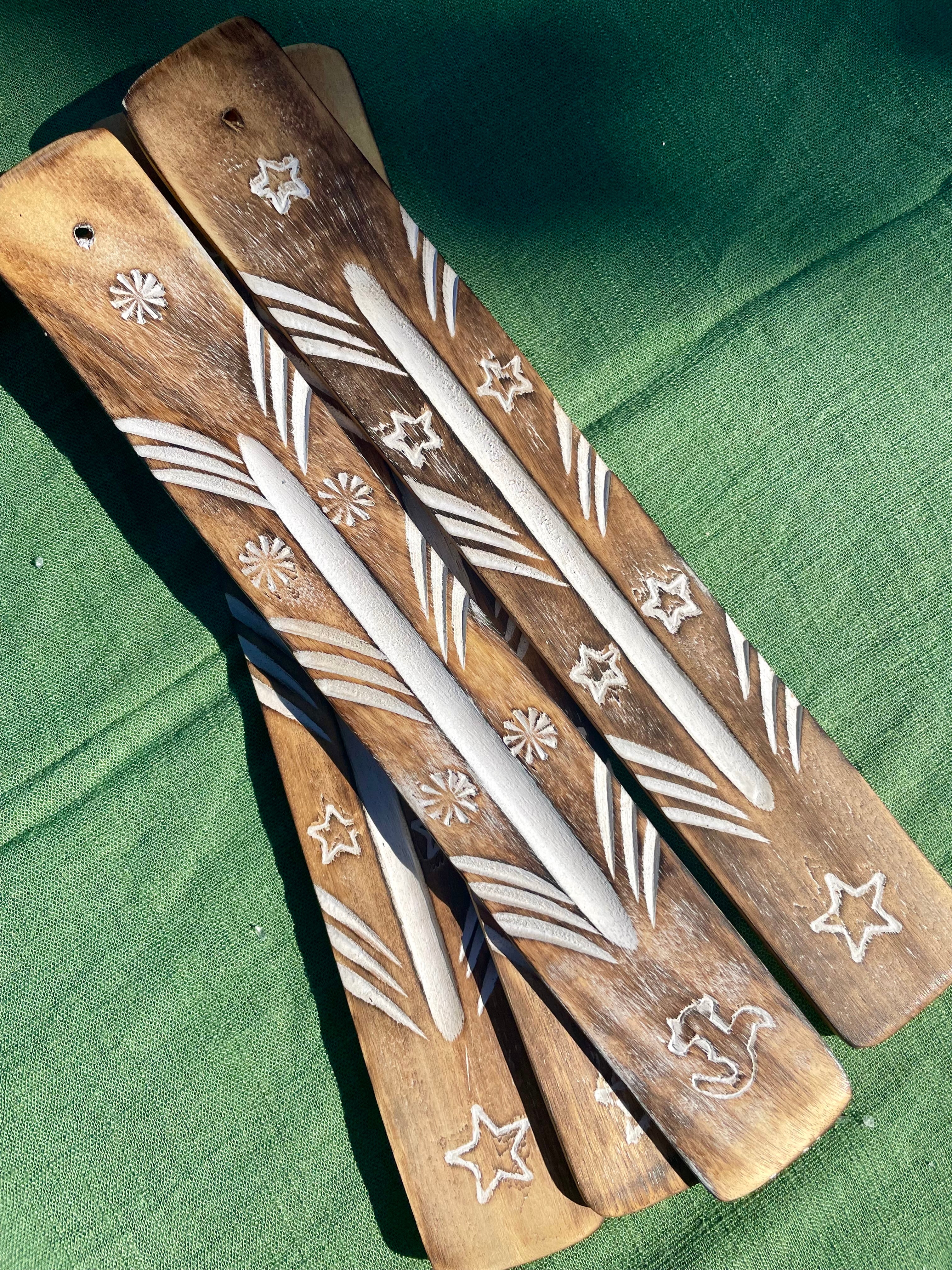 Wooden Incense Ash Catcher