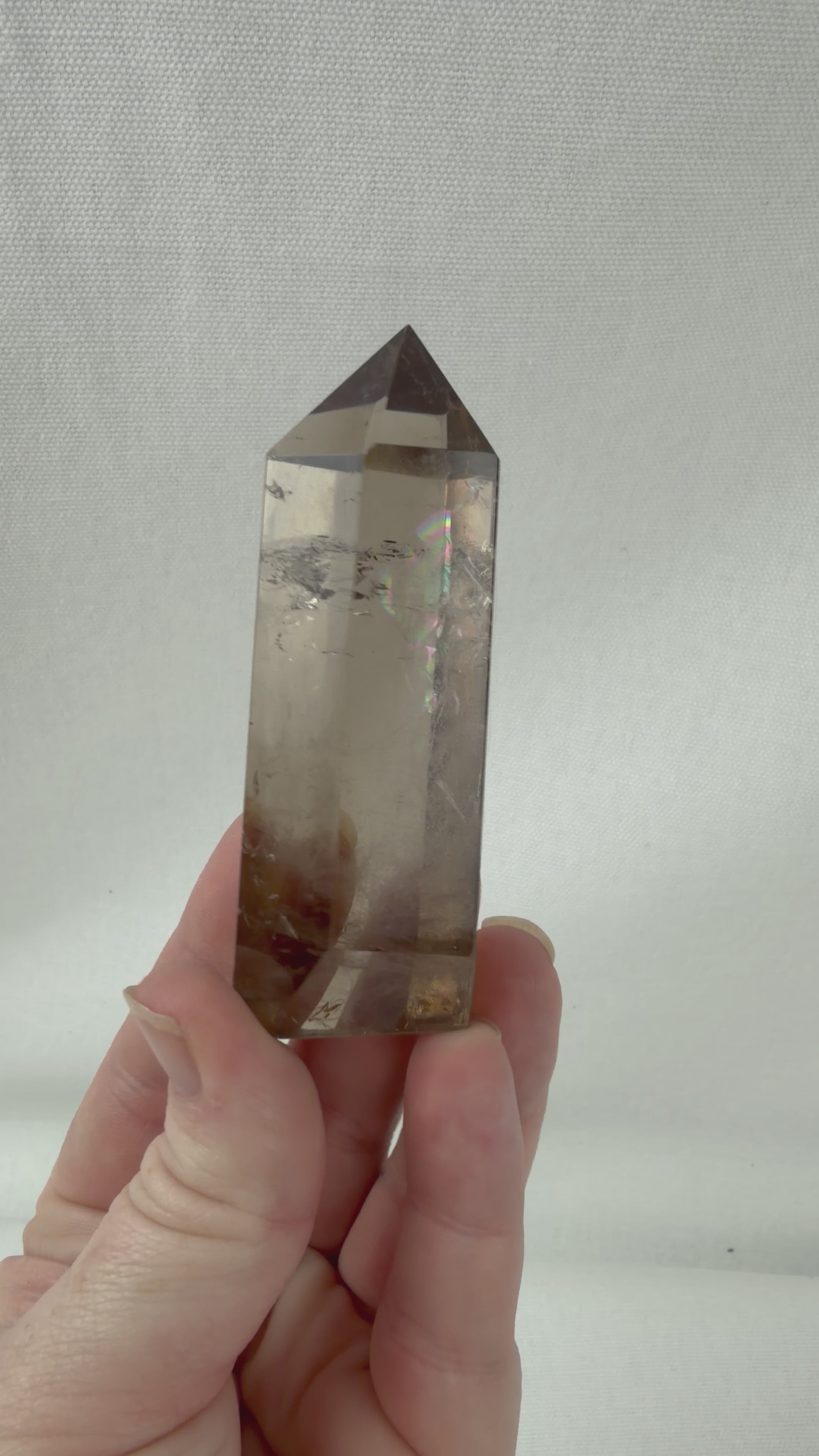 Smoky Quartz Tower